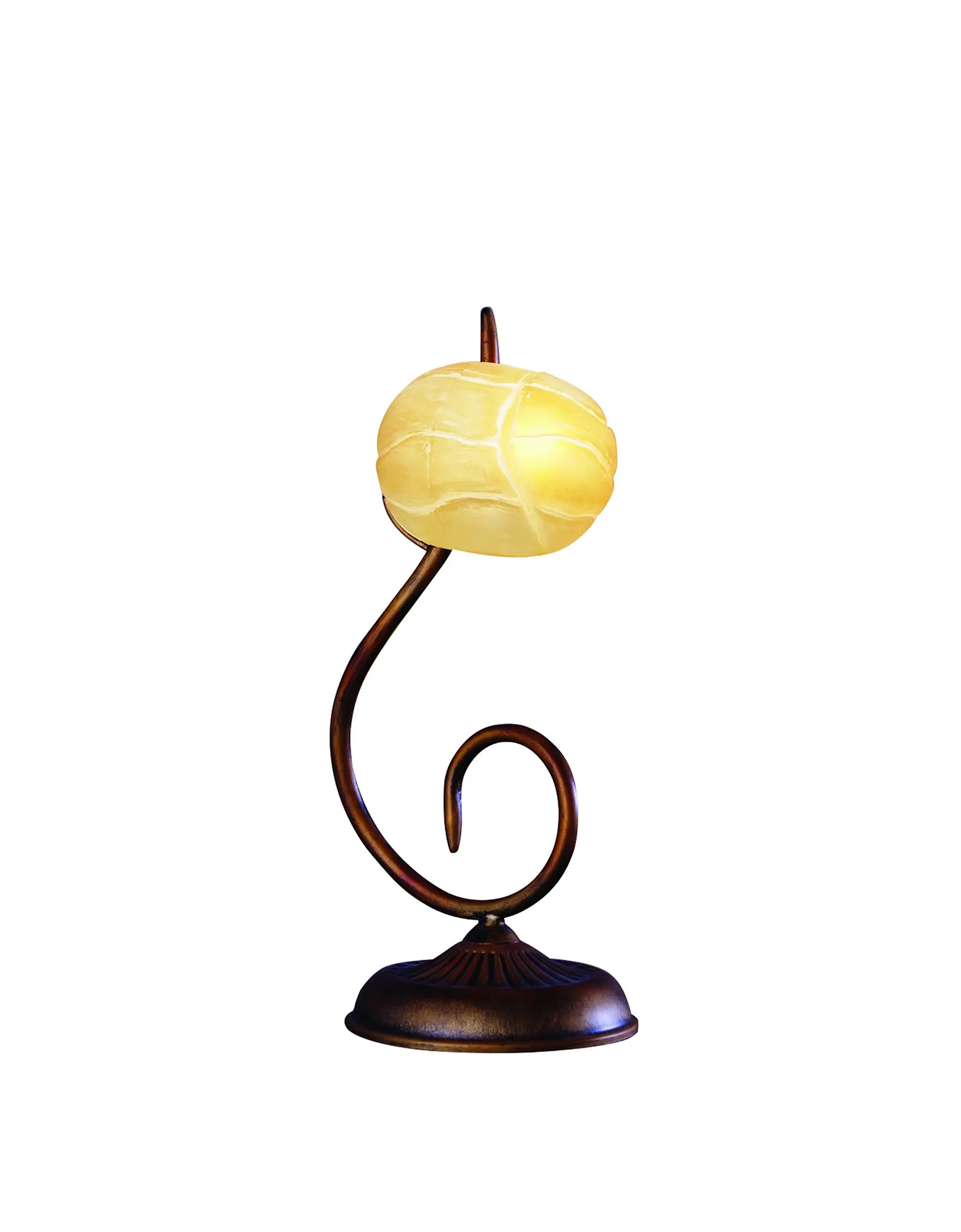 Wave Table Lamps Mantra Armed Table Lamps